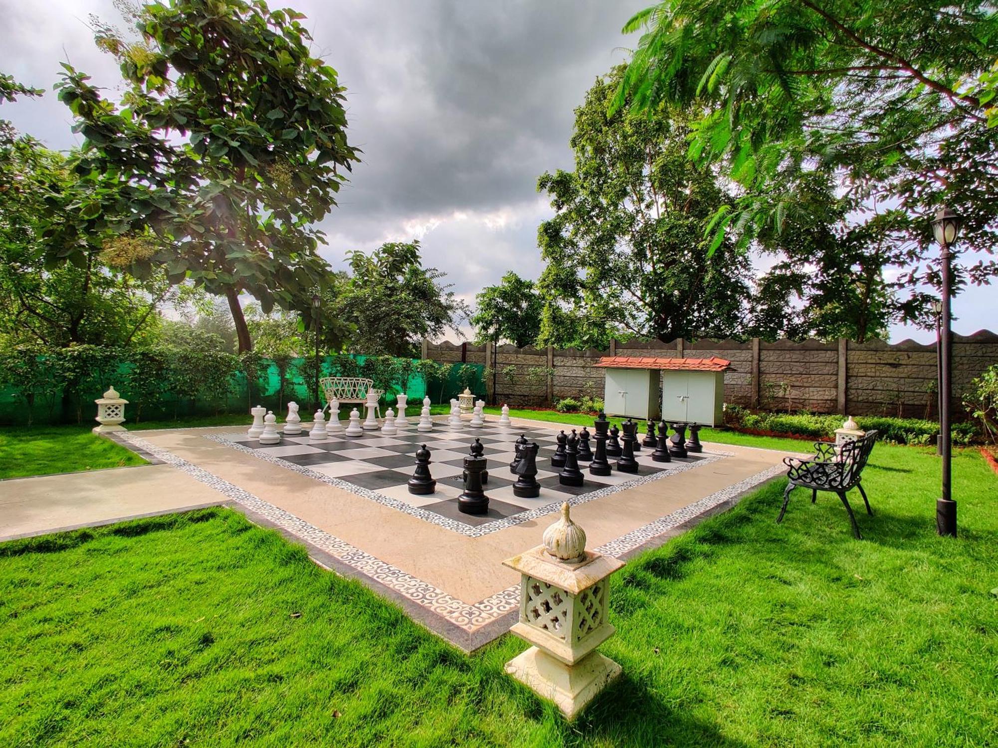 Pushpam Sanskruti Resort Karjat - A Pure Veg Resort Dhamni Exterior foto