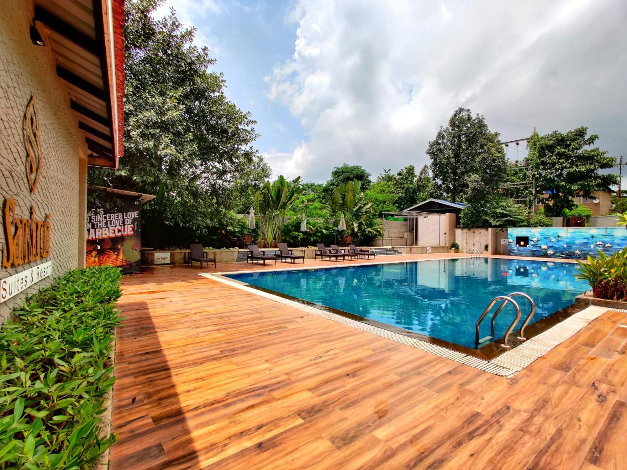 Pushpam Sanskruti Resort Karjat - A Pure Veg Resort Dhamni Exterior foto